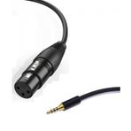3.5 Mm - Xlr Kaliteli Cep Telefonu Mikrofon Kablosu 5 Metre