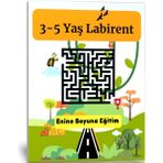 3-5 Yaş Labirent Kitabı (Ciltli)