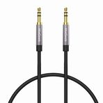 3.5mm Aux Ses Kablosu, MaGeek (0,5 m kısa) Araç Ses Sistemi, Ev Stereo, iPhone, Akıllı Telefon, iPod, iPad için Erkek - Erkek Yardımcı Kablo (24K Altın Kaplama)