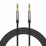 3.5mm Aux Ses Kablosu, MaGeek (3.0m) Süper Uzun Erkek - Erkek Araba Ses Sistemi için Yardımcı Kablo, Ev Stereo, iPhone, Akıllı Telefon, iPod, iPad (24K Altın Kaplama)