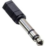 3.5mm Aux Ses Stereo Siteryo 6.3mm Çevirici Jack Çevirici Jak Dönüştürücü Adaptör Ince.