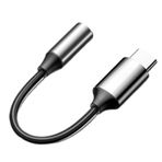3.5mm kulaklık adaptörü, USB Tip C 3,5mm kulaklık şarj cihazı,Tip C - Jack Dongle Adaptör | Telefon, dizüstü bilgisayar, naylon örgü için taşınabilir stereo jak kabloları