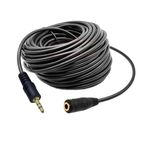3.5mm Stereo Dişi Erkek Aux Kulaklık Uzatma Kablosu 15m