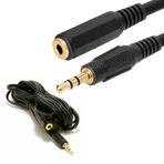 3.5mm Stereo Ses Uzatma Kablosu - Kulaklık Hoparlör Ses 10 Metre
