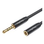 3.5mm Trss Aux Kulaklık Mikrofon Ses Uzatma Kablosu 1 Metre