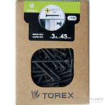 3.5X45 Alçıpan Mu Siyah Fosfat 100 Adet - 3,5 x 45 mm Matkap Uçlu