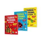 3-6 Yaş Ince Motor Becerilerini Geliştiren Parmak Boyama Kitabım Serisi (Parmak Boya Hediyeli) - 41 Delft Blue