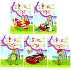 3-6 Yaş Zevkli Boyama Kitapları 5 Li