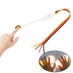 3.7V-24V 2.5A Dokunmatik Anahtar Led Sensör Switch Mini Touch Dimmer 3-24V Şerit Led Açma Kapama Butonu Cam Arkası Sensör