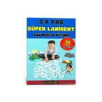 3-9 Yaş Süper Labirent Kitabı (Spiralli)