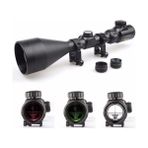 3-9X56EG Dürbünü Çift Işık Kırmızı,yeşil Kaynaklı Zoomlu - Ebatlar