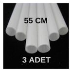 3 Ad 55 cm Infrared Ufo Isıtıcı Elektrikli Soba Camı 23 mm