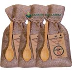 3 Adet 1 kg Taş Değirmende Öğütülmüş Çankırı Kristal Kaya Tuzu - 25 kg