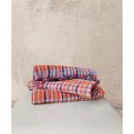 3 Adet 140 CMX140 cm Masa Örtüsü Sofra Altı - Şeftali - Yeşil - Beyaz - 140 x 140 cm