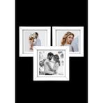 3 Adet 20X20 Çerçeve - Mdf Çerçeve - Fotoğraf Çerçevesi - Kare Çerçeve - Beyaz