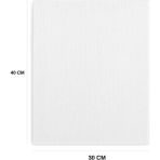 3 Adet 30X40 cm Dikdörtgen Boş Tuval Tablo