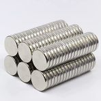 3 Adet 30x5 mm Yuvarlak Güçlü Neodyum Mıknatıs (Çap 30mm Kalınlık 5mm)