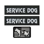 3 ADET AliPlus Yansıtıcı Köpek Yamaları K9 Yama Çıkarılabilir Kanca Halka Yama Köpek Yeleği Koşum Hizmeti Köpek Eğitiminde Köpek için (Hizmet Köpeği)