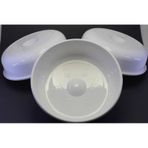 3 Adet Beyaz Renk Plastik Hamam Banyo Curun Sauna Termal Kaplıca Tası Maşrapa 20 Cm Çap 5 Cm Yükseklik Beyaz
