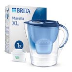 3 Adet Brita Marella Xl Filtreli Sürahi Pro - Mavi, 3,5 Lt