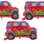 3 Adet Büyük Boy 60cmx38cm Folyo Balon (helyum) No:1