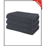 3 Adet Büyük Boy Mikrofiber 50 x 90 cm , Fitness Havlusu , Spor Havlusu , Boya Tutmaz Kuaför Havlusu - Gri