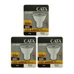 (3 Adet) Cata 8W (50W) 6500K (Beyaz Işık) Gu10 Duylu Led Spot Ampul