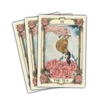 3 Adet Çay İskeleti Tarot Kartı Çıkartması, Kindle için Cadı Çıkartmaları, Kindle için Bookish Çıkartmaları - Vinil Çıkartma Su Şişeleri için 3 İnç Dizüstü Bilgisayar Telefonu Araba Baret Kask İş