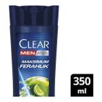3 ADET Clear Men Yağlı Saç Derisi Max Ferahlık Şampuan 350 ml