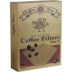 3 Adet Coffe Time Kahve Filtre Kağıdı No:2 80'li