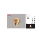 3 ADET CT 4283 Cata 4W Rustik Led Ampul Amber 2700k E27
