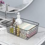 3 Adet Dolap İçi Organizer Banyo Mutfak Oyuncak Makyaj Sepeti