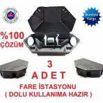 3 Adet Dolu Fare Yem Istasyonu- Eldıven Hedıyelı