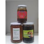 3 Adet Enerji Deposu Bitkisel Takviye ( Çiçek Balı, Kozalak Pekmezi,atom) - 850 gr
