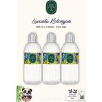 3 Adet Eyüp Sabri Tuncer Lavanta Kolonyası Cam Şişe 400 ml ve ROSIE Pamuk