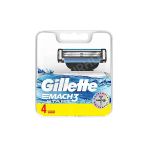 3 Adet Gillette Mac3 Start Yedek Tıraş Bıçağı 4'Lü