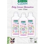 3 Adet Green Clean Baby Bitkisel Çamaşır Yumuşatıcı Lavanta Yağlı 1 lt ve ROSIE