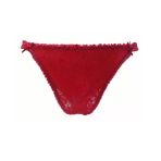 3 Adet Gümüş Bayan Kenar İki İpli Dantelli Bikini Külot M Beden