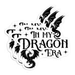 (3 Adet) In My Dragon Era Çıkartma Dördüncü Kanat Çıkartması Ejderha Kitap Sevgili Okuma Kindle - Su Asistanı, Vinil Su Geçirmez Kalıp Kesim Çıkartma Su Şişesi, Araba, Kask, Dizüstü Bilgisayar,