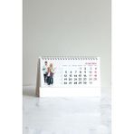3 Adet Kişiye Özel Fotoğraflı Takvim - Masa Takvimi (14X20 Cm)
