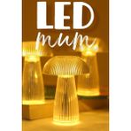 3 Adet LED Mum Kristal Tip Pil Dahil Dumansız Alev Ledli Yapay Dekoratif Mum Işığı Şeffaf PT429 - Altın - Seçenek 1
