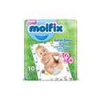 3 Adet Molfix Bebek Bakım Örtüsü 60X60 Cm 10'Lu