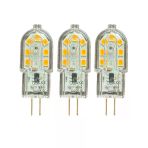 (3 Adet) Osaka 3W Sarı Işık (3000K) G4 Duylu Led Kapsül Ampul