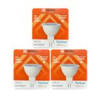 (3 Adet) Osaka 7W (50W) Beyaz Işık (6500K) G4 Duylu (İğne Bacak) Led Çanak Ampul
