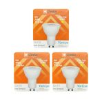 (3 Adet) Osaka 9W (70W) Sarı Işık (3000K) Gu10 Duylu Led Çanak Ampul