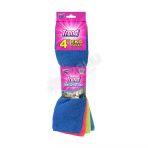 3 Adet Parex Trend Mikrofiber Temizlik Bezi 4'Lü Açık