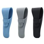 3 Adet Silikon Tıraş Makinesi Kılıfı, JCSMARTEC Kauçuk Güvenlik Seyahat Tıraş Makinesi Kılıfı Çanta Koruyucu, Taşınabilir Su Geçirmez Jilet Taşıma Kılıfı (3'lü Paket)