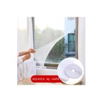 3 Adet Sineklik Yıkanabilir Pencere Sinekliği Cırt Bantlı Yapışkanlı 130cm X 150cm-swatter-windows