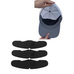 3 adet siyah Manta Ray beyzbol kepi Crown düşük profilli kapsül | şapka şekilleri| şapka astarı| streç şapka | top kapağı formu | siperlik şapka | şapka desteği | şapka pedi | saklama yardımı |%100 MBG.