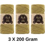3 Adet Slim Supra Ip 200 Gram Mumlu Ip 3X200 Gram (Toplam 600 Gram) - Altın